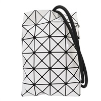 白色 PVC 幾何方格 肩背包【BAO BAO ISSEY MIYAKE 三宅一生】