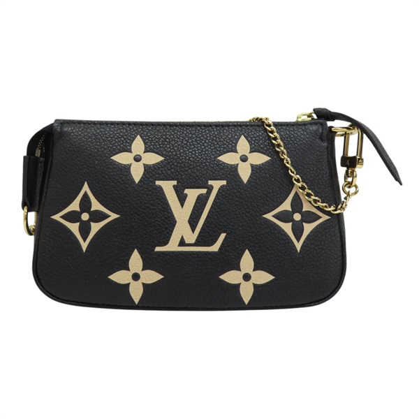 黑色 壓紋牛皮 Mini pochette 手提包 M80732