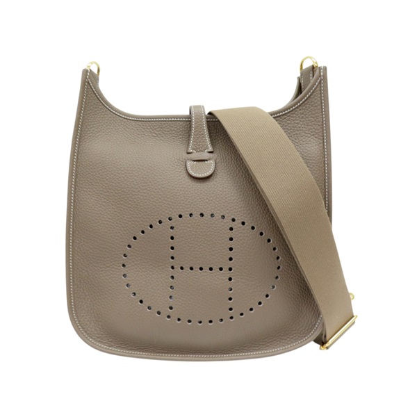 大象灰 TC 牛皮 Evelyne 29 肩背包 B刻【HERMES 愛馬仕】