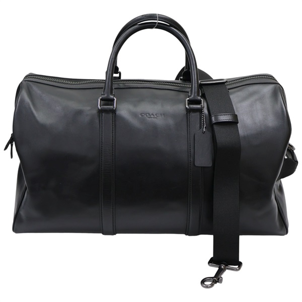 黑色 光滑牛皮 行李袋 45cm C5306【COACH 寇馳】 C5306