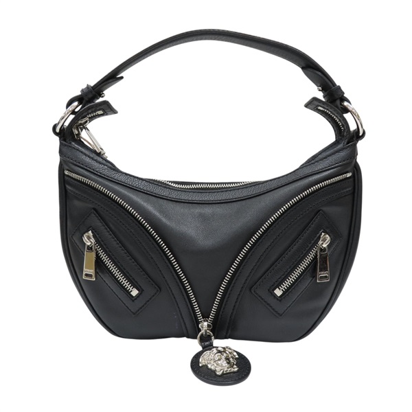 黑色 牛皮 肩背包