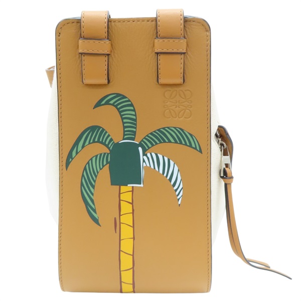 米色 牛皮 Hammock吊床包 肩背包【LOEWE 羅威】