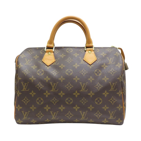 棕色 原花 帆布 SPEEDY 30 手提包 M41526