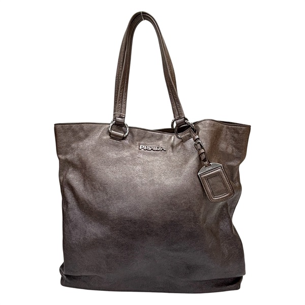 淡金色 牛皮 肩背包 【PRADA 普拉達】 BR4059