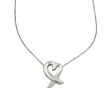 925純銀 Loving Heart 鏈墜 項鍊【Tiffany & Co 蒂芬妮】