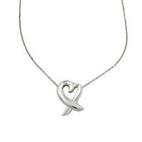 925純銀 Loving Heart 鏈墜 項鍊【Tiffany & Co 蒂芬妮】