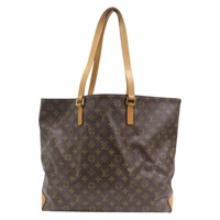 棕色 原花帆布 Cabas Alto 托特包 手提包 M51152