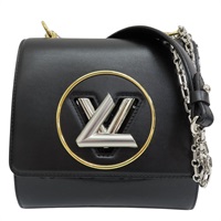 黑色 漆皮皮革 鍊帶 肩背包【LOUIS VUITTON LV 路易威登】 M90366