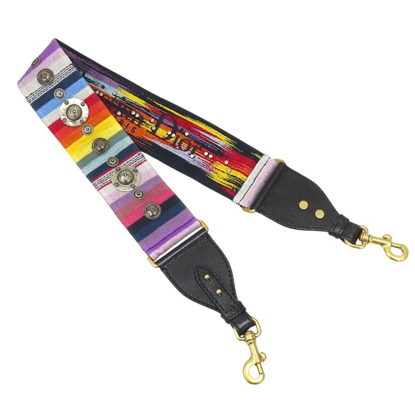 多色 編織  短背帶【Dior 迪奧】