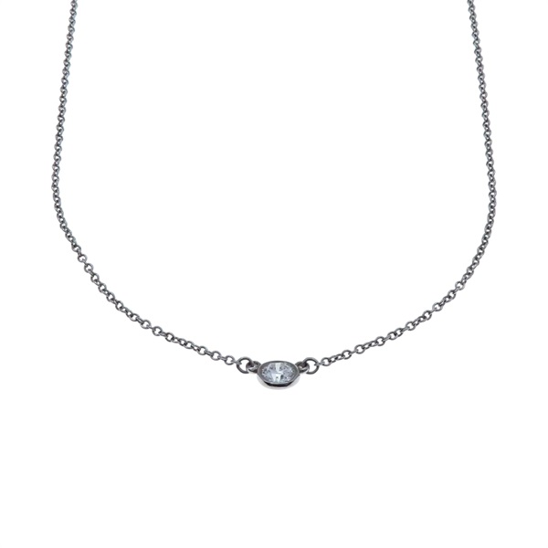 PT950鉑金 鑽石 By The Yard 項鍊【Tiffany & Co 蒂芬妮】 60017828