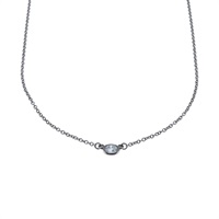 PT950鉑金 鑽石 By The Yard 項鍊【Tiffany & Co 蒂芬妮】 60017828