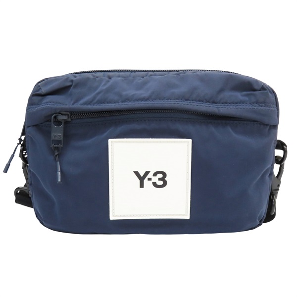 藍色 尼龍帆布 肩背包【Y-3山本耀司】 GT8921