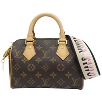 棕色 原花帆布 Speedy Bandouliere 20 M45957[LOUIS VUITTON LV 路易威登] M45957