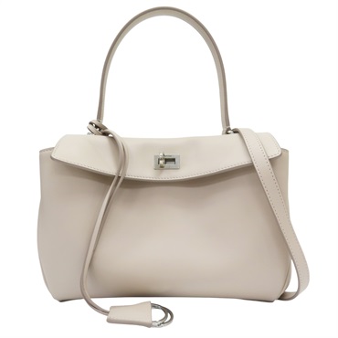 藕粉色 牛皮 RODEO小號 两用包【BALENCIAGA 巴黎世家】 789779