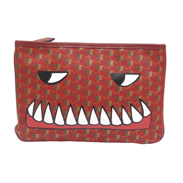 橘色 牛皮 手拿包【Moynat 摩奈】