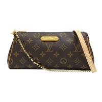 棕色 原花帆布 Eva 兩用包【LOUIS VUITTON LV 路易威登】 M95567