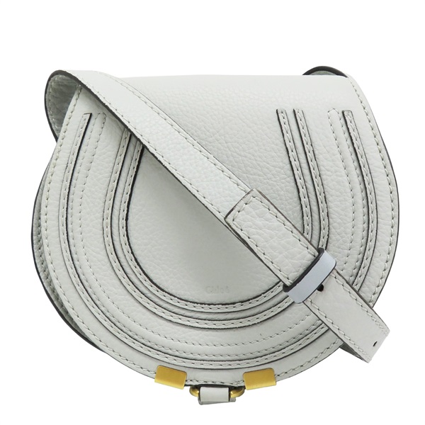 藍色 牛皮 Marcie 肩背包【Chloe 克羅伊】