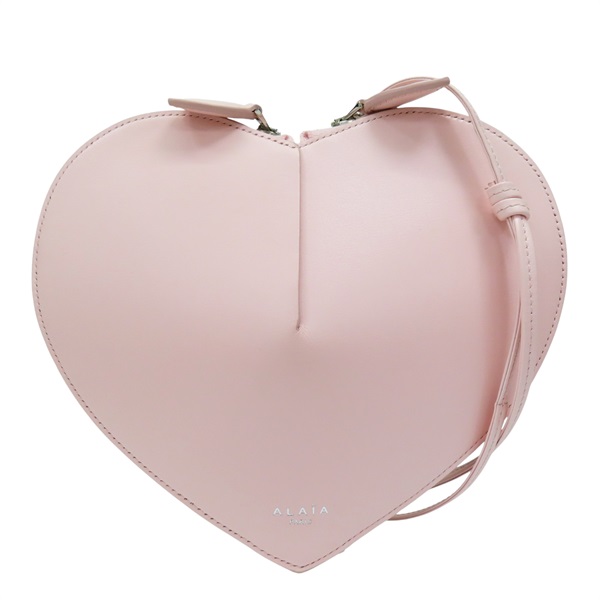 粉色 牛皮 心型 肩背包【Alaia Coeur】