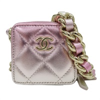 漸層粉金 牛皮 鍊帶 肩背包【CHANEL 香奈兒】 AP2529