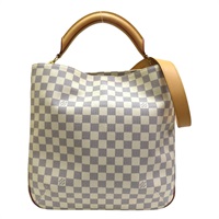 白色 棋盤格帆布 Soffi 兩用包 N41216【LOUIS VUITTON LV 路易威登】 N41216