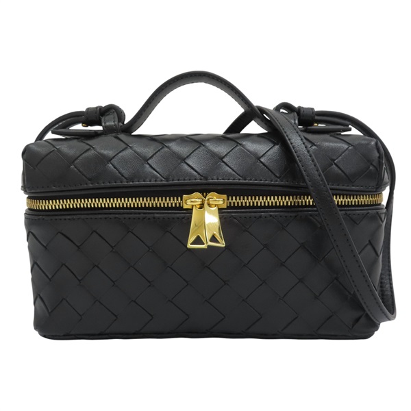 黑色 牛皮編織 Bang Bang 肩背包 [BOTTEGA VENETA BV 寶緹嘉]