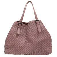 粉紫色 羊皮編織 肩背包 變色【BOTTEGA VENETA BV 寶緹嘉】