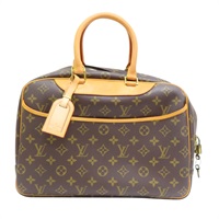 棕色 原花帆布 Deauville GM 大珍包 手提包 M47270【LOUIS VUITTON LV 路易威登】 M47270