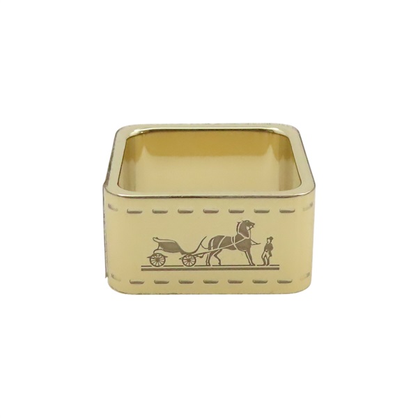 金色鍍金 Bolduc scarf 90 Ring 絲巾扣【HERMES 愛馬仕】