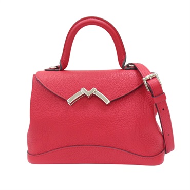 紅色牛皮 Gabrielle PM 兩用包 銀扣【Moynat 摩奈】