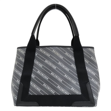 灰色 帆布 Navy Cabas 手提包【BALENCIAGA 巴黎世家】 339933