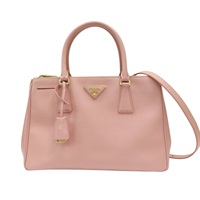 粉色 防刮牛皮 兩用包 金扣 BN1801【PRADA 普拉達】 BN1801