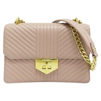 膚色 牛皮 鍊帶 肩背包【PRADA 普拉達】