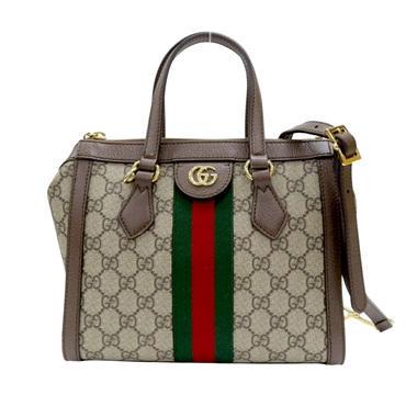 烏木色 GG Supreme 帆布 Ophidia Small 兩用包 547551【GUCCI 古馳】 547551