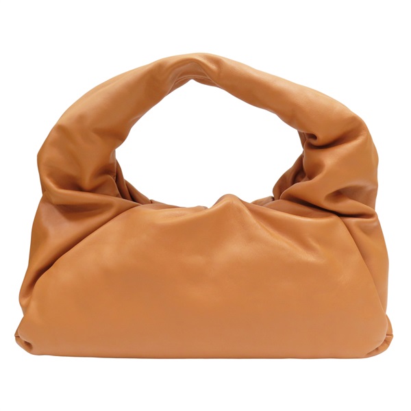 橘色 牛皮 The Shoulder Pouch 肩背包【BOTTEGA VENETA BV 寶緹嘉】