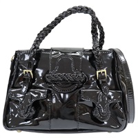 黑色 漆皮 兩用包【Valentino 范倫鐵諾】