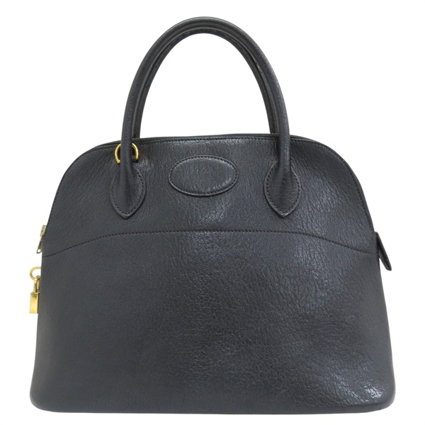 黑色 牛皮 Bolide 31 手提包 口D刻 (無背帶 染色)【HERMES 愛馬仕】 black
