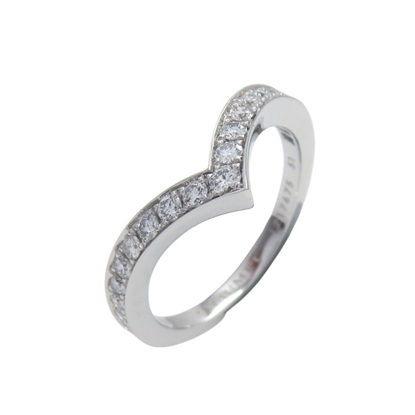 18K白金 鑽石 Josephine Aigrette 戒指 51【Chaumet 尚美巴黎】