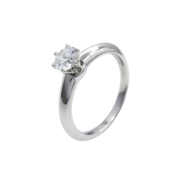 PT950鉑金 鑽石 Solitaire 戒指【Tiffany & Co 蒂芬妮】