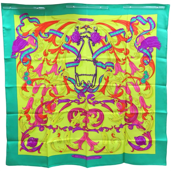 多種顏色 Le Mors a la Conetable 絲綢 絲巾 90*90【HERMES 愛馬仕】