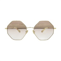 棕色漸層鏡片 鍍金 墨鏡 太陽眼鏡【Chloe 克羅伊】 CE2134