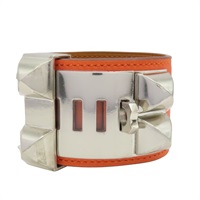 橘色 BOX牛皮 CDC 24手環 口Q刻【HERMES 愛馬仕】 H079501CK