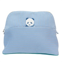 藍色 帆布 Bolide Passe Passe Case 收納包【HERMES 愛馬仕】