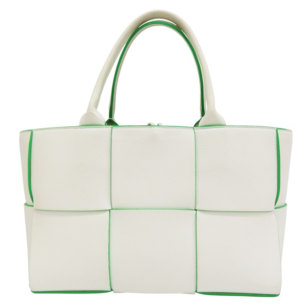 米白色 牛皮 Arco tote 手提包【BOTTEGA VENETA BV 寶緹嘉】