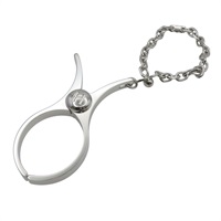 銀色鍍金 Filou 手套夾【HERMES 愛馬仕】