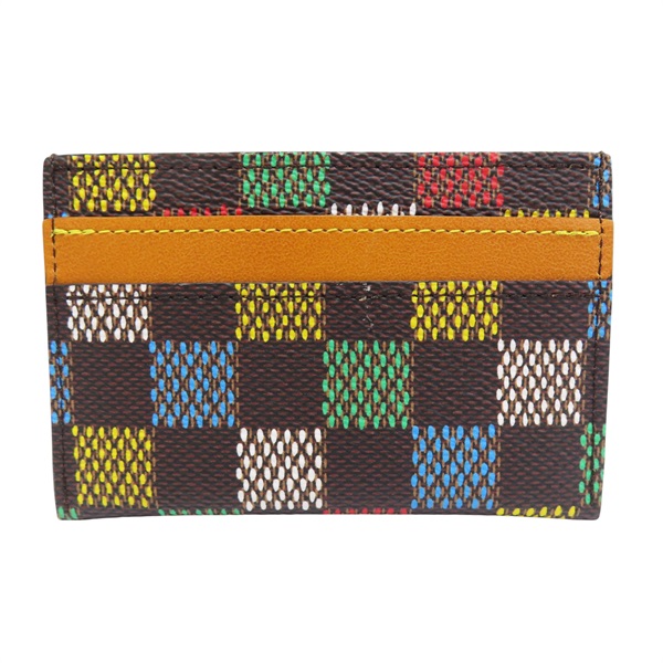 多種顏色 棋盤格 帆布 名片夾 N00189【LOUIS VUITTON LV 路易威登】 N00189