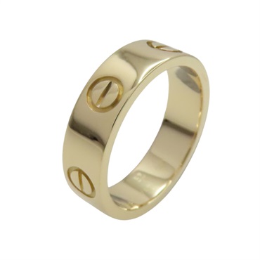 18K黃金 Love 戒指 53【Cartier 卡地亞】 B4084600