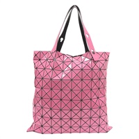 粉色 PVC PINK TOTE BAG 手提包【BAO BAO ISSEY MIYAKE 三宅一生】