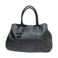 黑色 牛皮 肩背包【Salvatore Ferragamo 費拉格慕】