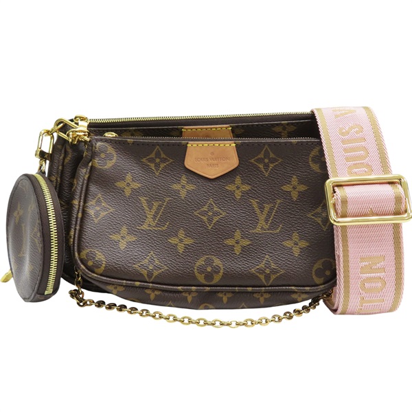 棕色 原花帆布 肩背包【LOUIS VUITTON LV 路易威登】 M44840