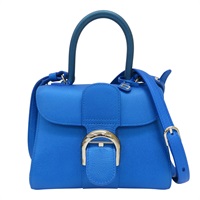 藍色牛皮 Brillant MINI 兩用包【Delvaux德爾沃】